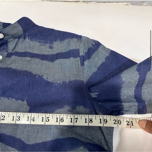 Ann Mashburn Blue and Gray Dress - Picture 7 of 12